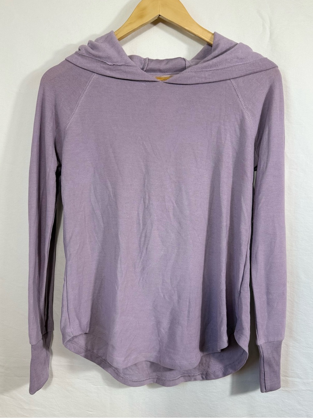 Philosophy Lavender Knit Pullover Lightweight Hoodie
